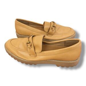 Women’s A New Day Tan Loafers Size 10